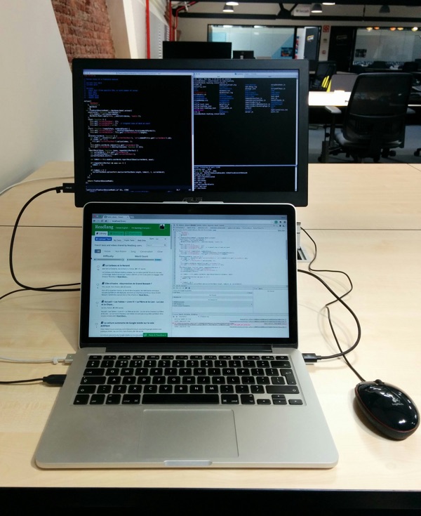setup additional screen for mac laptop